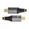 StarTech.com Kabel HDMI 2.1 8K o długości 3 stóp (1 m) – Certyfikowany kabel HDMI Ultra High Speed 48 Gb/s – 8K 60 Hz/4K 120 Hz HDR10+ eARC – Kabel Ultra HD 8K HDMI – Monitor/Telewizor/Wyświetlacz – Elastyczna powłoka TPE