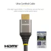 StarTech.com 10ft (3m) HDMI 2.1 kabel 8K - Certified Ultra High Speed HDMI kabel 48Gbps - 8K 60Hz/4K 120Hz HDR10+ eARC - Ultra HD 8K HDMI kabel - Monitor/TV/Display - Flexible TPE Jacket