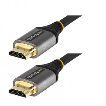 Kabel StarTech.com 16ft (5m) HDMI 2.1 8K – Certyfikowany kabel HDMI Ultra High Speed 48Gbps – 8K 60Hz/4K 120Hz HDR10+ eARC – kabel Ultra HD 8K HDMI – Monitor/TV/Wyświetlacz – Elastyczny płaszcz TPE