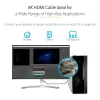 Kabel StarTech.com 16ft (5m) HDMI 2.1 8K – Certyfikowany kabel HDMI Ultra High Speed 48Gbps – 8K 60Hz/4K 120Hz HDR10+ eARC – kabel Ultra HD 8K HDMI – Monitor/TV/Wyświetlacz – Elastyczny płaszcz TPE