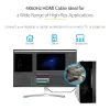 StarTech.com 5 m (16 stóp) kabel HDMI 2.0 Premium Certified – ultraszybki kabel HDMI Ultra HD 4K 60 Hz z Ethernetem – HDR10, ARC – przewód wideo UHD HDMI – do monitorów UHD, telewizorów, wyświetlaczy – M/M