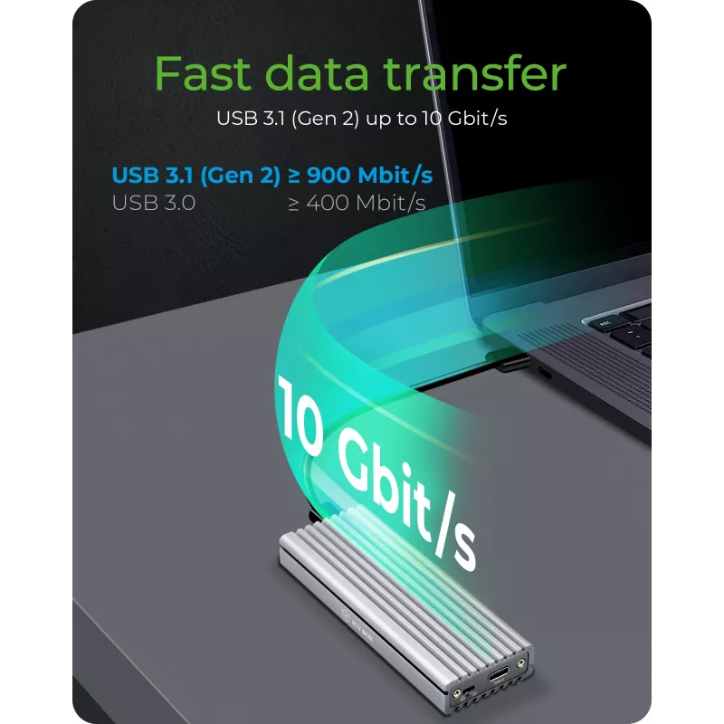 Obudowa SSD ICY BOX IB-1817Ma-C31 Srebrna M.2