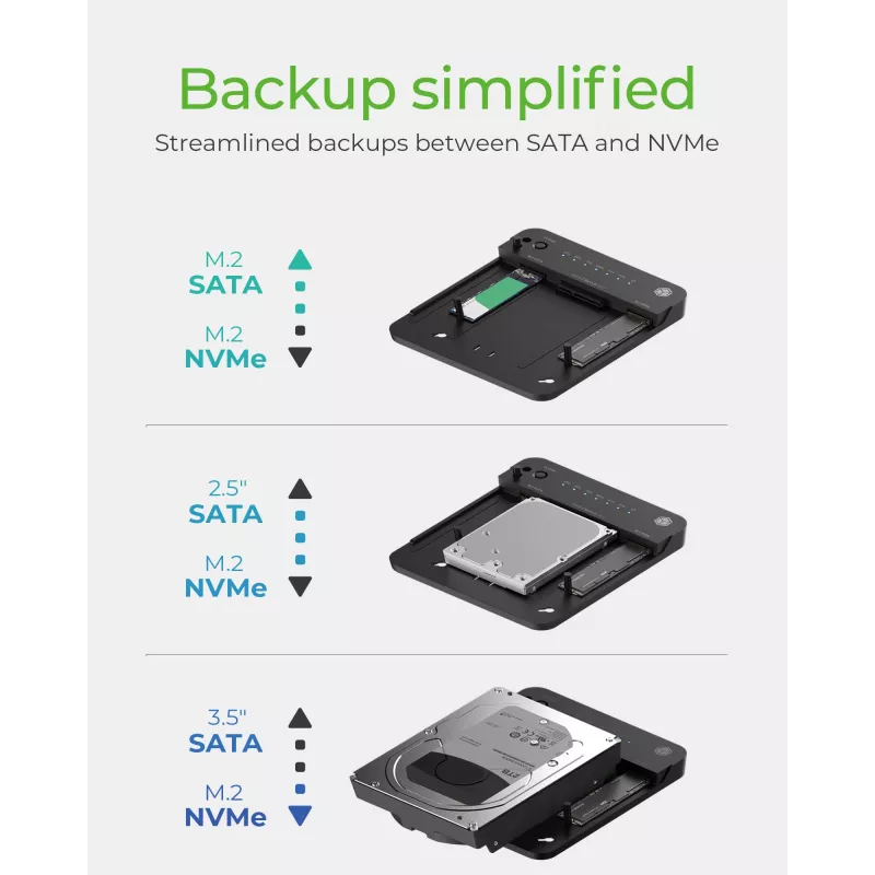 ICY BOX IB-2915MSCL-C31 USB 3.2 Gen 2 (3.1 Gen 2) Type-C Czarny