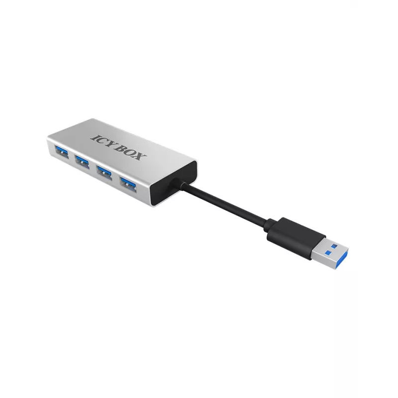 ICY BOX IB-AC6104 USB 3.2 Gen 1 (3.1 Gen 1) Type-A 5000 Mbit/s Biały