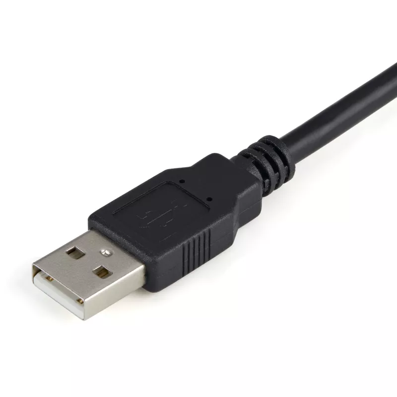 StarTech.com 1-portowy adapter kablowya FTDI USB na szeregowy RS232 z zachowaniem portu COM