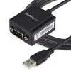 StarTech.com 1-portowy adapter kablowya FTDI USB na szeregowy RS232 z zachowaniem portu COM