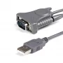 Kabel USB na szeregowy StarTech.com 3 stopy (91 cm), 1-portowy, konwerter RS232 DB9/DB25 na USB, Prolific, adapter USB na szeregowy