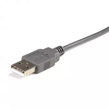 Kabel USB na szeregowy StarTech.com 3 stopy (91 cm), 1-portowy, konwerter RS232 DB9/DB25 na USB, Prolific, adapter USB na szeregowy