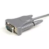 Kabel USB na szeregowy StarTech.com 3 stopy (91 cm), 1-portowy, konwerter RS232 DB9/DB25 na USB, Prolific, adapter USB na szeregowy