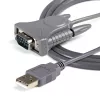 Kabel USB na szeregowy StarTech.com 3 stopy (91 cm), 1-portowy, konwerter RS232 DB9/DB25 na USB, Prolific, adapter USB na szeregowy