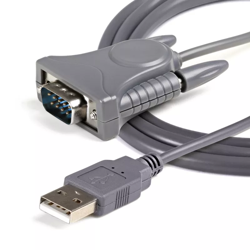 Kabel USB na szeregowy StarTech.com 3 stopy (91 cm), 1-portowy, konwerter RS232 DB9/DB25 na USB, Prolific, adapter USB na szeregowy