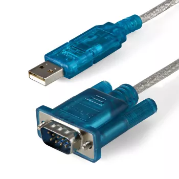 StarTech.com 3ft (91cm) 1-Port USB to RS232 DB9 Serial adapter kablowya, USB to Serial adapter kablowya - M/M