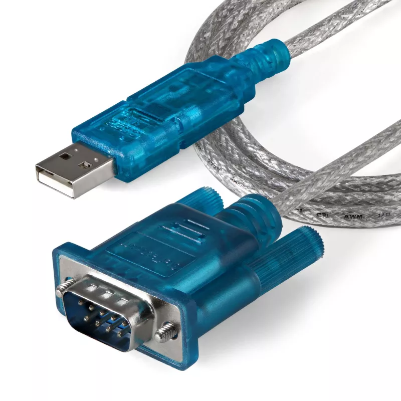 StarTech.com 3ft (91cm) 1-Port USB to RS232 DB9 Serial adapter kablowya, USB to Serial adapter kablowya - M/M