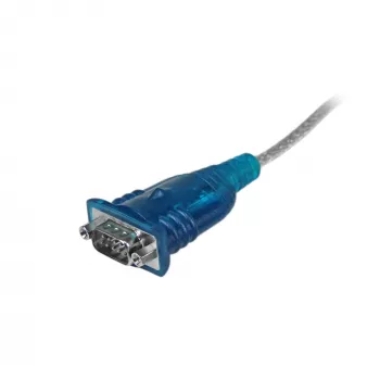 StarTech.com 17in (43cm) 1-Port USB do RS232 DB9 Przewodowy adapter szeregowy, Przewód USB na szeregowy - M/M