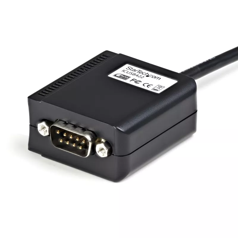Profesjonalny adapter kabla szeregowego USB RS422/485 z 1 portem i zachowywaniem portu COM, 1,8 m, USB na RS422 – TAA