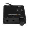 StarTech.com USB Stereo Audio Adapter Zewnętrzna karta dźwiękowa z cyfrowym wyjściem audio SPDIF i mikrofonem stereo