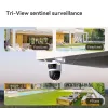 Kamera bezpieczeństwa IP IMOU Cruiser Triple IPC-S7UP-11M0WED — 2880×1620, 6 mm, 8× zoom cyfrowy, przewodowa i bezprzewodowa, zewnętrzna, montaż sufitowy/ścienny