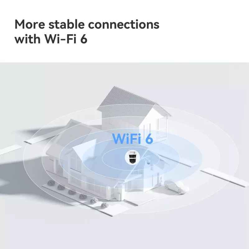 Kamera bezpieczeństwa IP IMOU Cruiser Triple IPC-S7UP-11M0WED — 2880×1620, 6 mm, 8× zoom cyfrowy, przewodowa i bezprzewodowa, zewnętrzna, montaż sufitowy/ścienny