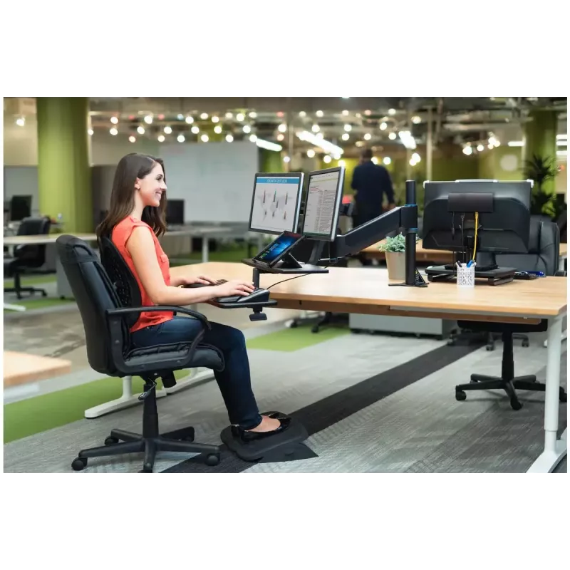 Kensington SmartFit Solemate Plus Podnóżek - Czarny