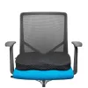 Kensington Premium Cool-Gel Seat Cushion, poduszka na krzesło, pianka memory, krzesło, czarny, monochromatyczny, zamek błyskawiczny