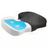 Kensington Premium Cool-Gel Seat Cushion, poduszka na krzesło, pianka memory, krzesło, czarny, monochromatyczny, zamek błyskawiczny