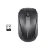 Kensington Wireless Valumysz, symetryczna, Optyczna, RF Wireless, 1000 DPI, Czarny
