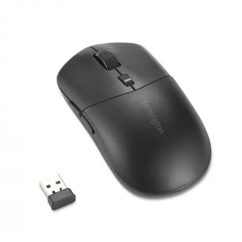 Mysz Kensington MY430 EQ, ładowalna, oburęczna, optyczna, RF Wireless + Bluetooth, 2400 DPI, czarna