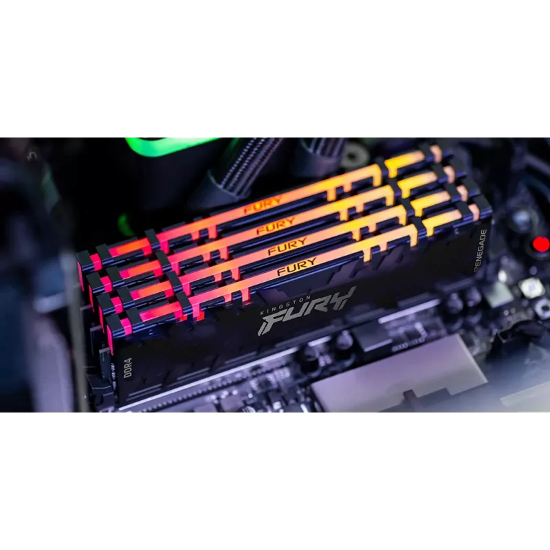 Kingston Technology FURY 16GB 3600MT/s DDR4 CL16 DIMM (zestaw 2) Renegade RGB