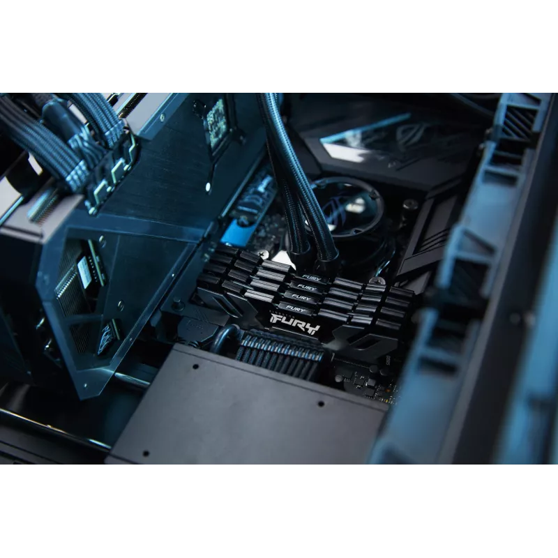 Kingston Technology FURY 16GB 6400MT/s DDR5 CL32 DIMM Renegade srebrny
