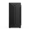 Obudowa PC KRUX Astro Cube Czarny — obudowa cube, obsługuje micro ATX/mini‑ITX, 1×3,5 cala + 2×2,5 cala wnęki, okno boczne, maks. zasilacz 28 cm, maks. wysokość chłodzenia 136 mm
