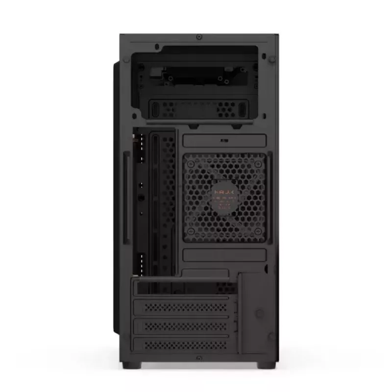Obudowa PC KRUX Astro Cube Czarny — obudowa cube, obsługuje micro ATX/mini‑ITX, 1×3,5 cala + 2×2,5 cala wnęki, okno boczne, maks. zasilacz 28 cm, maks. wysokość chłodzenia 136 mm