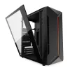Obudowa PC KRUX Astro Cube Czarny — obudowa cube, obsługuje micro ATX/mini‑ITX, 1×3,5 cala + 2×2,5 cala wnęki, okno boczne, maks. zasilacz 28 cm, maks. wysokość chłodzenia 136 mm
