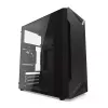 Obudowa PC KRUX Astro Cube Czarny — obudowa cube, obsługuje micro ATX/mini‑ITX, 1×3,5 cala + 2×2,5 cala wnęki, okno boczne, maks. zasilacz 28 cm, maks. wysokość chłodzenia 136 mm