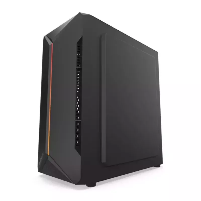 Obudowa PC KRUX Astro Cube Czarny — obudowa cube, obsługuje micro ATX/mini‑ITX, 1×3,5 cala + 2×2,5 cala wnęki, okno boczne, maks. zasilacz 28 cm, maks. wysokość chłodzenia 136 mm