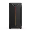 Obudowa PC KRUX Astro Cube Czarny — obudowa cube, obsługuje micro ATX/mini‑ITX, 1×3,5 cala + 2×2,5 cala wnęki, okno boczne, maks. zasilacz 28 cm, maks. wysokość chłodzenia 136 mm
