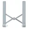 StarTech.com Składana podstawa pod laptopa, przenośna podstawa ergonomiczna z regulacją wysokości, wentylowana rama aluminiowa, obsługa 10 kg, podstawa pod laptop/tablet z opcją pochylenia/podniesienia/odchylenia, składana konstrukcja