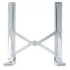 StarTech.com Składana podstawa pod laptopa, przenośna podstawa ergonomiczna z regulacją wysokości, wentylowana rama aluminiowa, obsługa 10 kg, podstawa pod laptop/tablet z opcją pochylenia/podniesienia/odchylenia, składana konstrukcja