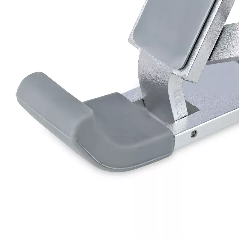 StarTech.com Składana podstawa pod laptopa, przenośna podstawa ergonomiczna z regulacją wysokości, wentylowana rama aluminiowa, obsługa 10 kg, podstawa pod laptop/tablet z opcją pochylenia/podniesienia/odchylenia, składana konstrukcja