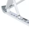 StarTech.com Składana podstawa pod laptopa, przenośna podstawa ergonomiczna z regulacją wysokości, wentylowana rama aluminiowa, obsługa 10 kg, podstawa pod laptop/tablet z opcją pochylenia/podniesienia/odchylenia, składana konstrukcja