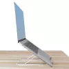 StarTech.com Składana podstawa pod laptopa, przenośna podstawa ergonomiczna z regulacją wysokości, wentylowana rama aluminiowa, obsługa 10 kg, podstawa pod laptop/tablet z opcją pochylenia/podniesienia/odchylenia, składana konstrukcja
