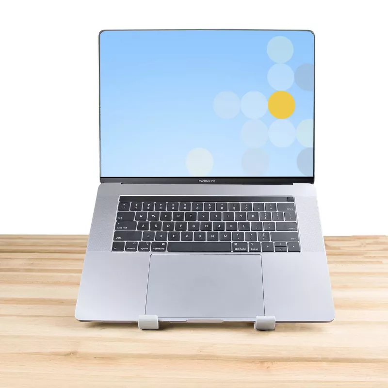 StarTech.com Składana podstawa pod laptopa, przenośna podstawa ergonomiczna z regulacją wysokości, wentylowana rama aluminiowa, obsługa 10 kg, podstawa pod laptop/tablet z opcją pochylenia/podniesienia/odchylenia, składana konstrukcja