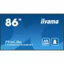 iiyama LH8665UHSB-B1 Wyświetlacz reklamowy Kiosk design 2.18 m (86 cali) LED Wi-Fi 800 cd/m² 4K Ultra HD Czarny Wbudowany procesor Android 11 24/7
