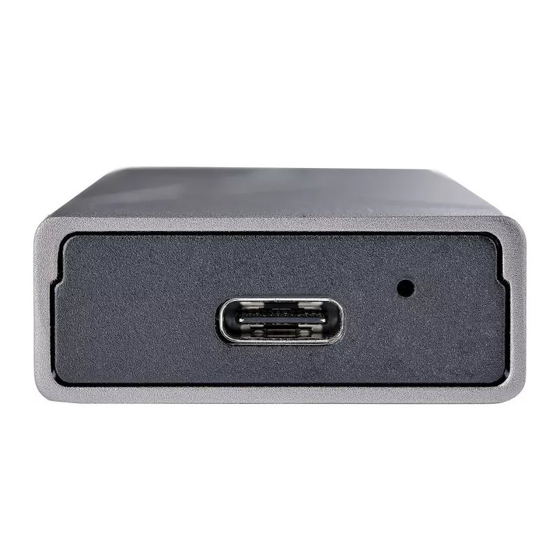 StarTech.com USB-C 10Gbps na obudowę SSD M.2 NVMe lub M.2 SATA - Beznarzędziowa zewnętrzna aluminiowa obudowa M.2 PCIe/SATA NGFF SSD - Kable hosta USB Type-C i A - Obsługuje 2230/2242/2260/2280