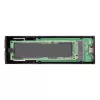 StarTech.com USB-C 10Gbps na obudowę SSD M.2 NVMe lub M.2 SATA - Beznarzędziowa zewnętrzna aluminiowa obudowa M.2 PCIe/SATA NGFF SSD - Kable hosta USB Type-C i A - Obsługuje 2230/2242/2260/2280