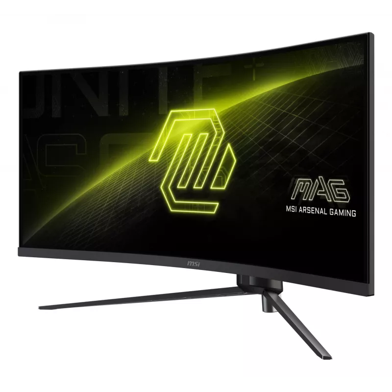 MSI MAG 345CQR monitor komputerowy 86,4 cm (34 cale) 3440 x 1440 pikseli UltraWide Dual Quad HD Czarny