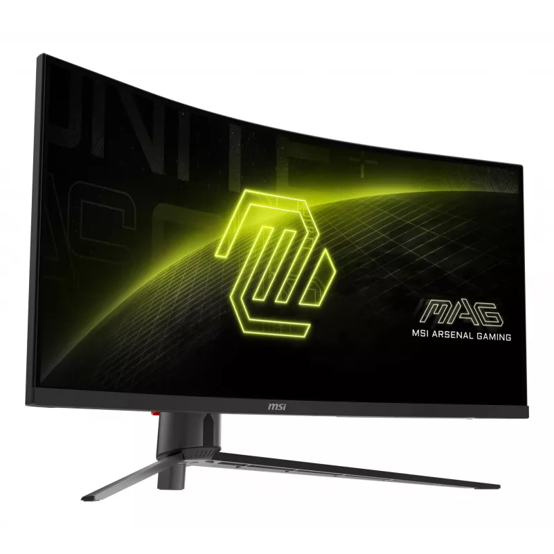 MSI MAG 345CQR monitor komputerowy 86,4 cm (34 cale) 3440 x 1440 pikseli UltraWide Dual Quad HD Czarny
