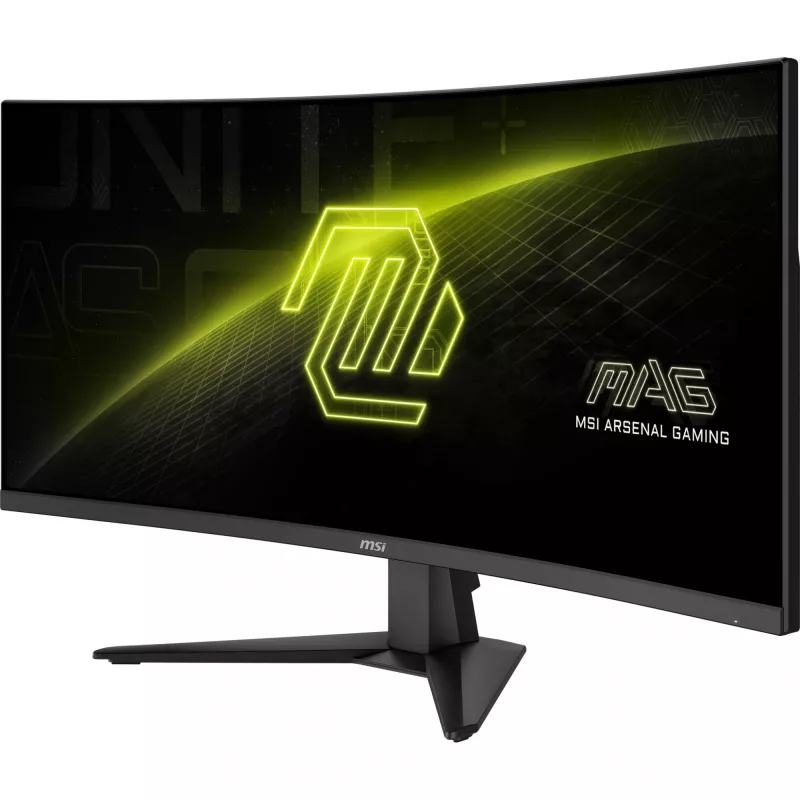 Monitor komputerowy MSI MAG 346CQ 86,4 cm (34 cale) 3440 x 1440 pikseli UltraWide Dual Quad HD LCD Czarny