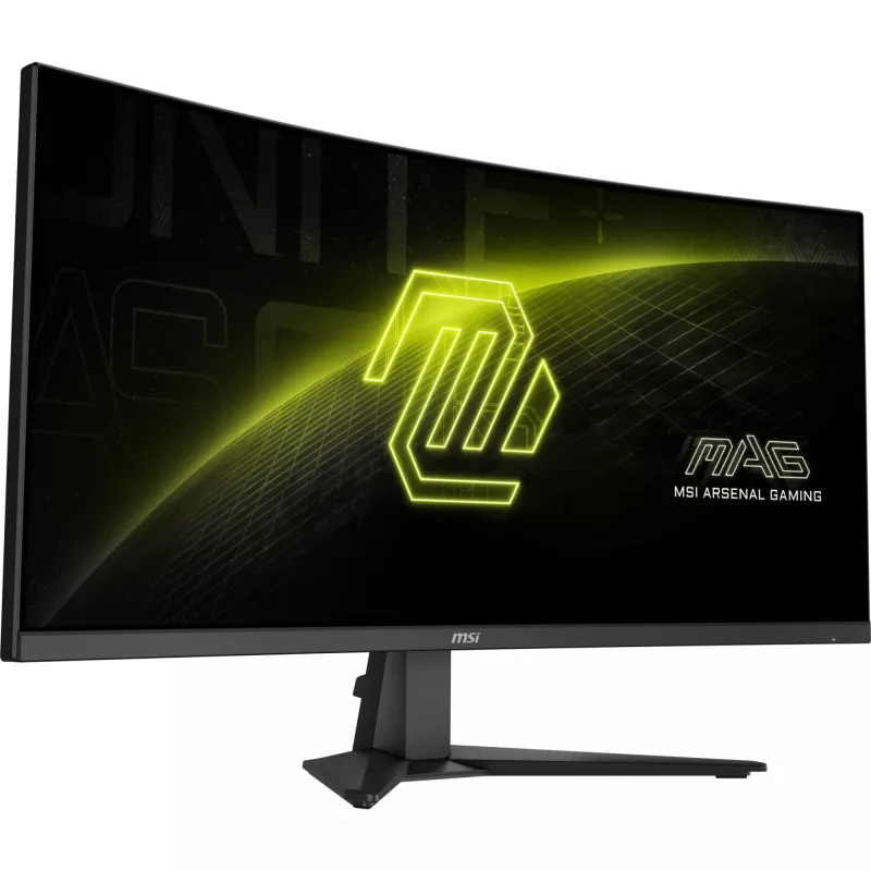 Monitor komputerowy MSI MAG 346CQ 86,4 cm (34 cale) 3440 x 1440 pikseli UltraWide Dual Quad HD LCD Czarny