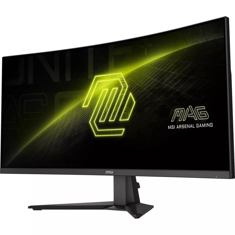 Monitor komputerowy MSI MAG 346CQ 86,4 cm (34 cale) 3440 x 1440 pikseli UltraWide Dual Quad HD LCD Czarny