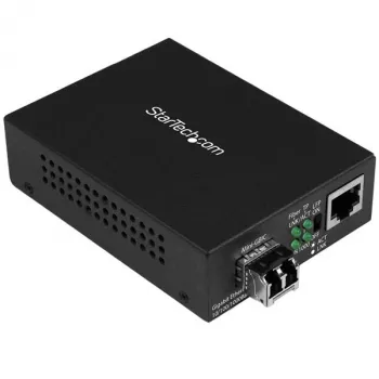 StarTech.com Gigabitowy konwerter mediów światłowodowych - Kompaktowy - 850nm MM LC - 550m